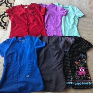 Women’s Size XS Scrub tops